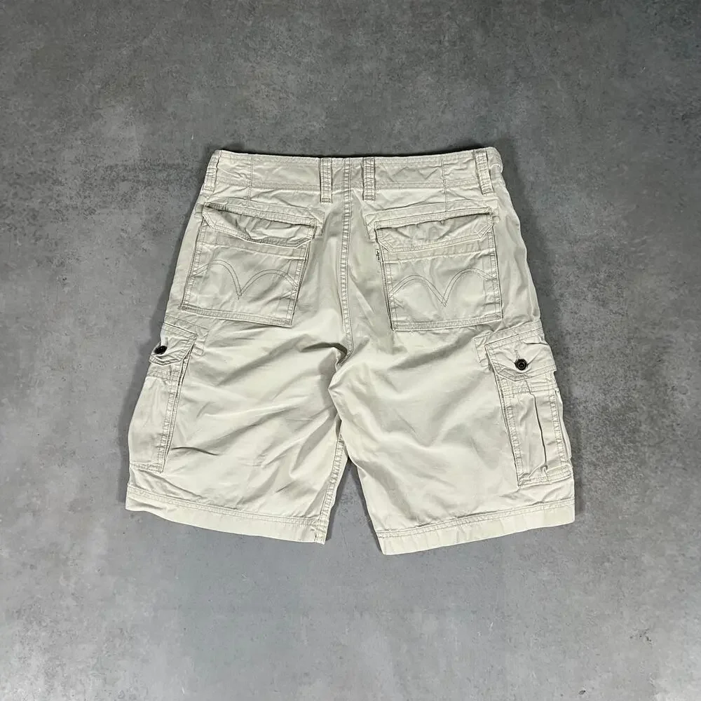 Baggy Levi's Cargo Cream Shorts Men's Size 34